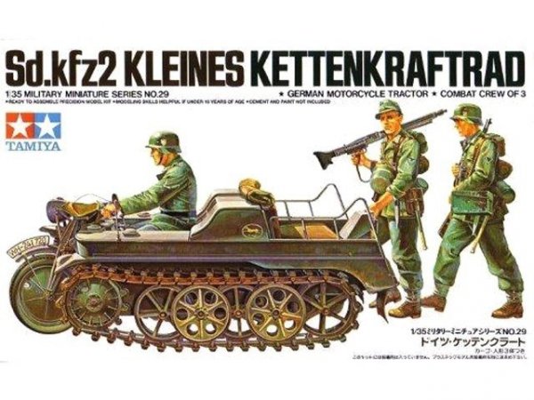 Tamiya 35029 Sd.Kfz. 2 Kleines Kettenkraftrad 1/35