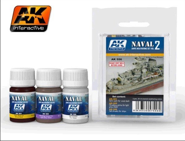 AK Interactive AK556 Ships Weathering Set Vol.2