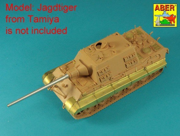 Aber 48052 Niemiecki niszczyciel czołgów Jagdtiger - Sd.Kfz. 186 / Panzerjäger Jagdtiger Sd.Kfz.186 - GERMAN TANK DESTROYER 1/48