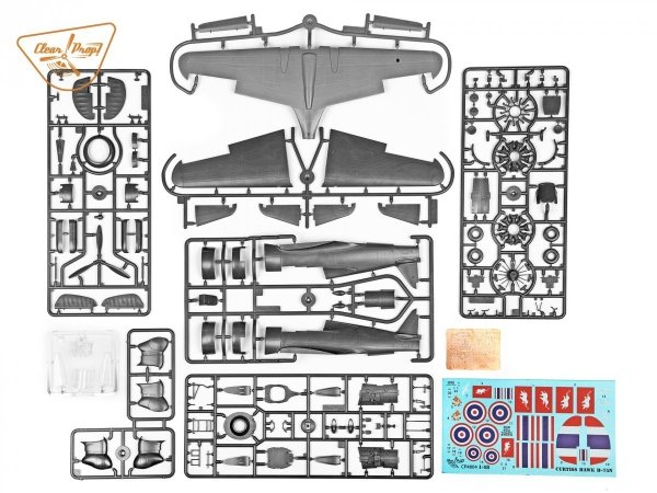 Clear Prop! CP4804 H-75N Hawk ADVANCED KIT 1/48