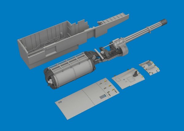 Eduard 6481072 A-10C rotary cannon bay PRINT Academy 1/48