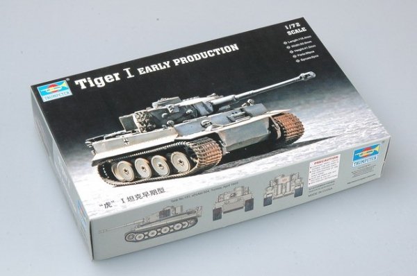 Trumpeter 07242 Tiger 1 tank(Early) (1:72)