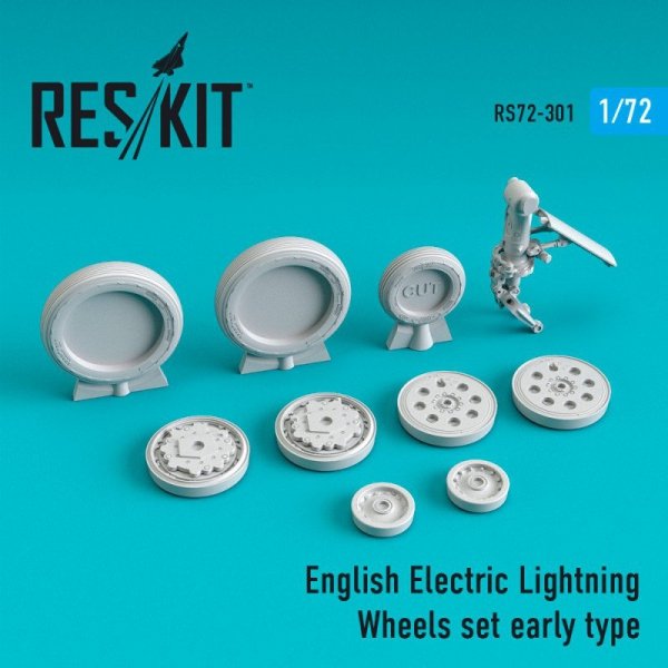 RESKIT RS72-0301 EE Lightning Wheels set early type 1/72