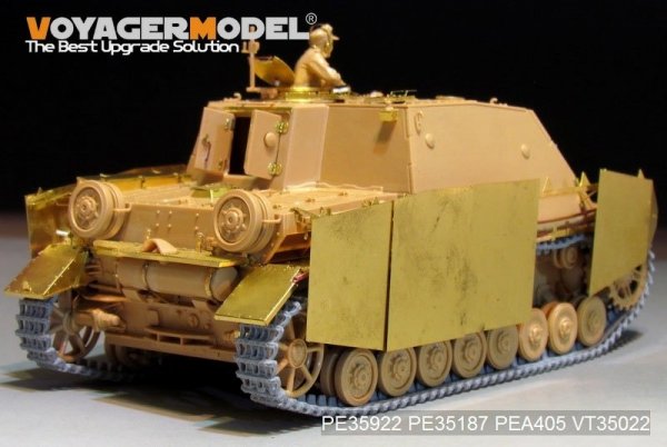 Voyager Model PEA405 WWII German Sturmpanzer IV Brummbar Late Version Side Skirts For TAMIYA 35353 1/35