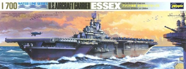 Hasegawa WL707 U.S.S. Essex (1:700)