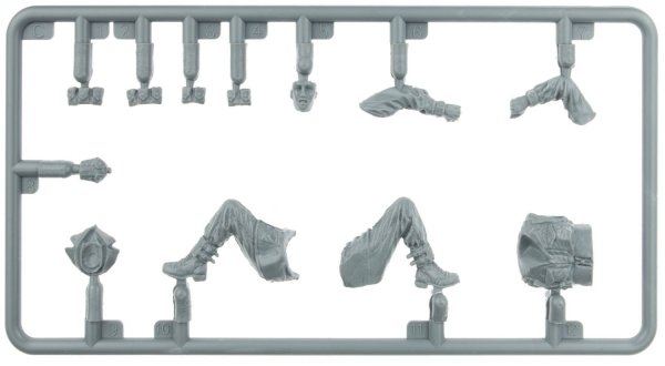MiniArt 53035 U.S. Infantry Tank Riders. Set 2 1/35