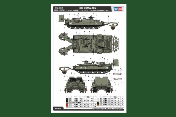 Hobby Boss 84546 IDF PUMA AEV 1/35