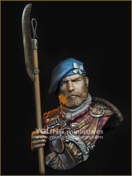 Young Miniatures YH1865 Scottish Highlander 1/10