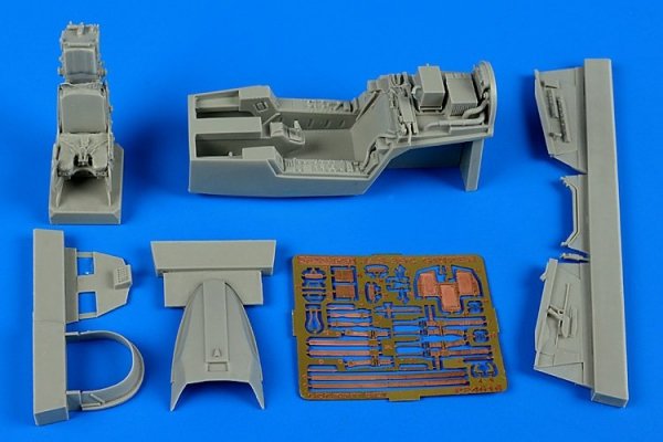 Aires 4616 JAS-39C Gripen cockpit set 1/48 Kitty Hawk