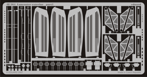 Eduard 48564 Lancaster exterior 1/48  (TAMIYA)