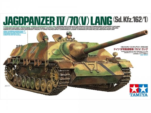 Tamiya 35340 German Jagdpanzer IV /70(V) Lang (1:35)