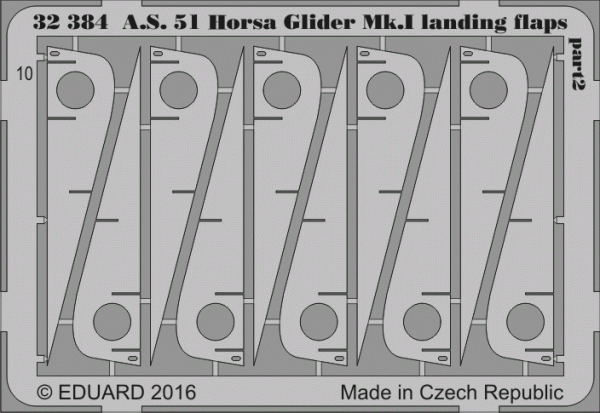 Eduard 32384 A.S. 51 Horsa Glider Mk. I landing flaps 1/35 BRONCO
