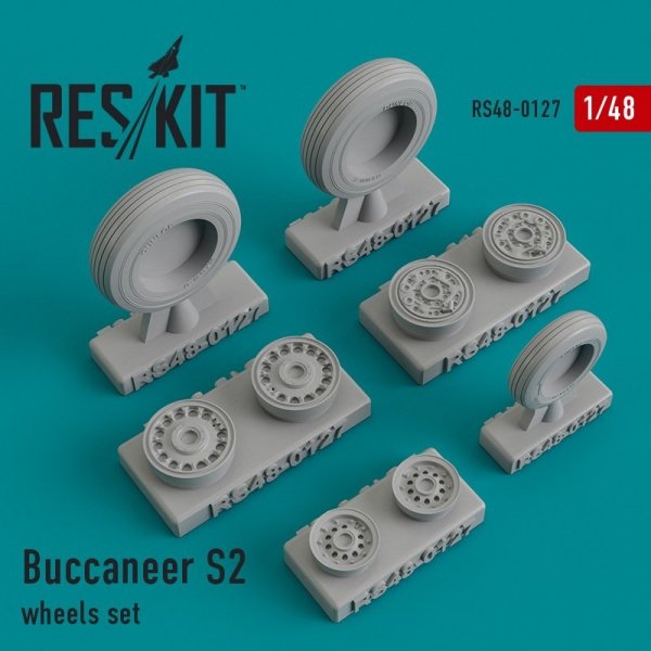 RESKIT RS48-0127 Buccaneer S2 wheels set  1/48