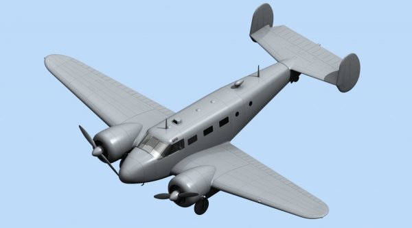 ICM 48185 C18S, American Passenger Aircraft (1:48)