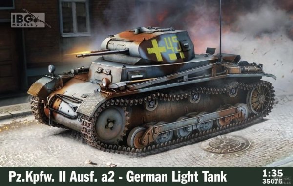 IBG 35076 Pz.Kpfw II Ausf.a2 1/35