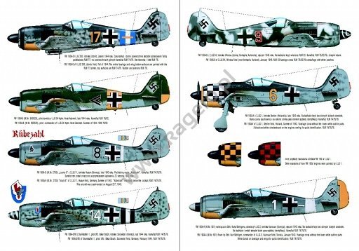 Kagero 3004 Focke Wulf Fw 190 vol. II (bez kalkomanii) EN/PL