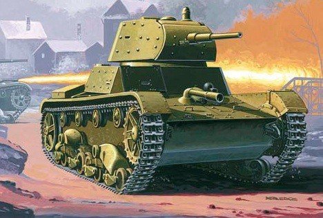 Mirage Hobby 72618 Flame thrower Tank OT-134AA (1:72)