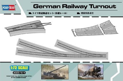 Hobby Boss 82909 German Railway Turnout (1:72)