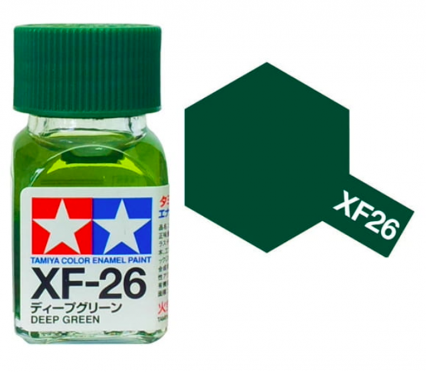 Tamiya XF26 Deep Green (80326) Enamel Paint