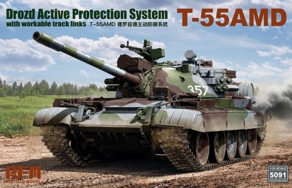 Rye Field Model 5091 T-55AMD Drozd APS