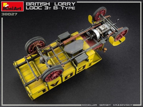 MiniArt 38027 BRITISH LORRY 3T LGOC B-TYPE 1/35