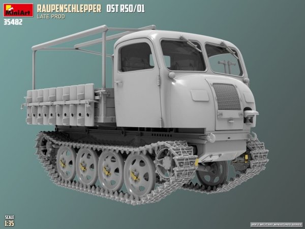 MiniArt 35482 Raupenschlepper Ost RSO/01. Late Prod 1/35