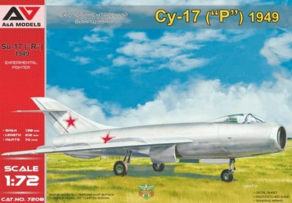 A&amp;A Models 7208 Sukhoi Su-17 (1949) 1/72