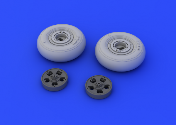 Eduard 648178 Spitfire Mk. V wheels 1/48 (AIRFIX)