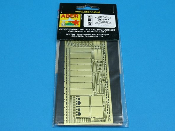 Aber 48002 Sd.Kfz.181 Pz.Kpfw.VI Ausf.E Tiger I early production - vol. 2 - additional set - fenders (1:48)