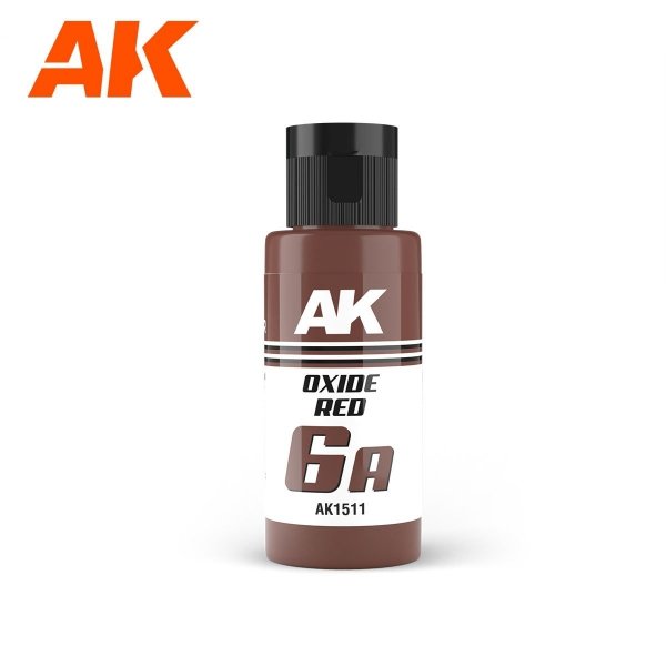 AK Interactive AK1511 DUAL EXO 6A – OXIDE RED 60ML