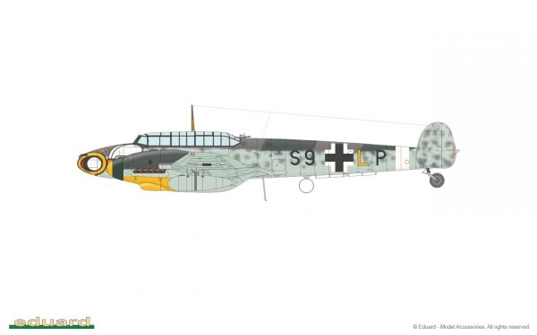 Eduard 7468 Bf 110G-2 1/72
