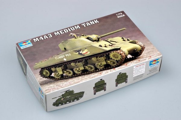 Trumpeter 07224 M4A3 TANK (1:72)