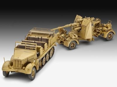 Revell 03210 Sd.Kfz.7 + 8.8 cm Flak 37