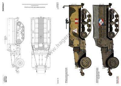 Kagero 7120 Armoured Personnel Carrier M3/M5/M9 Half-Track EN/PL