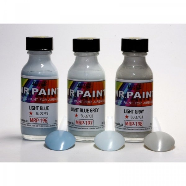 MR. Paint MRP-197 LIGHT BLUE GREY SU-27/33 30ml