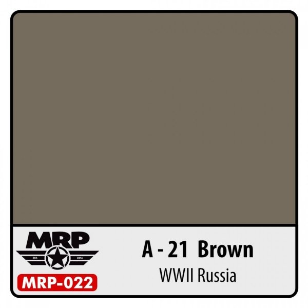 MR. Paint MRP-022 A-21 Brown WWII Russia 30ml