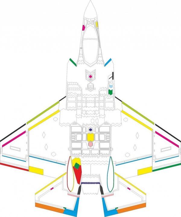 Eduard BIG72188 F-35C for TAMIYA (general set, RAM coating, canopy &amp; wheels painting masks) 1/72