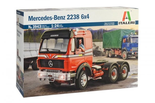 Italeri 3943 MERCEDES BENZ 2238 6x4 (1:24)