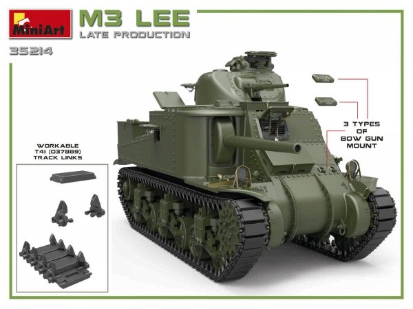 MiniArt 35214 M3 LEE LATE PROD 1/35