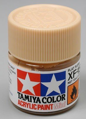 Tamiya XF15 Flat Flesh (81715) Acrylic paint 10ml