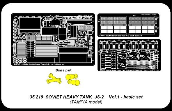 Aber 35219 Soviet heavy tank JS-2 - vol. 1 - basic set (1:35)