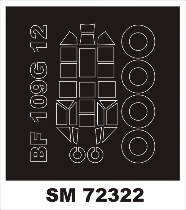 Montex SM72322 Bf 109G-12 AZ-MODEL 1/72