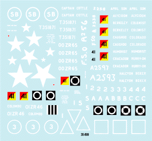 Star Decals 35-899 8th K.R.I.H. Centurions in Korean 1/35