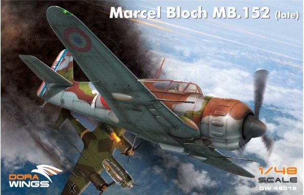 Dora Wings 48019 Bloch MB.152 1/48