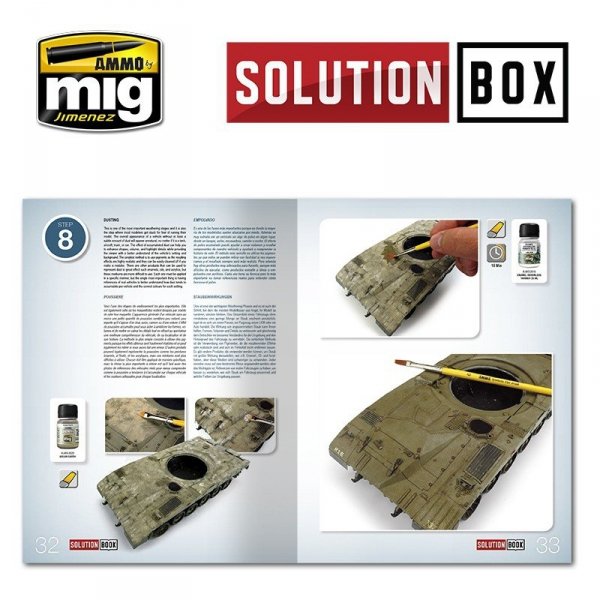 Ammo of Mig 6501 SOLUTION BOOK HOW TO PAINT IDF VEHICLES (Multilingual)