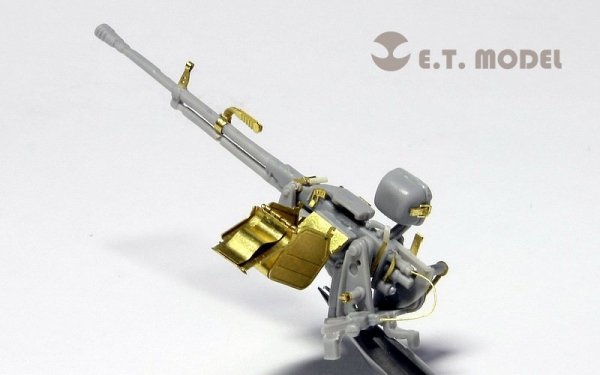 E.T. Model EA35-015 Chinese PLA 12.7mm AA Machinegun + Ammo Box 1/35