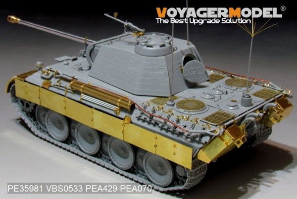 Voyager Model PE35981 WWII German Panther A Tank Basic For TAKOM 1/35