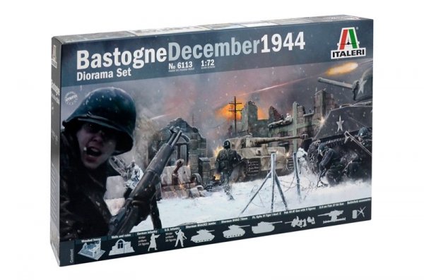 Italeri 6113 BASTOGNE December 1944 DIORAMA SET