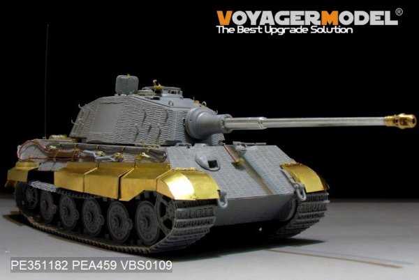 Voyager Model PE351182 WWII German King Tiger (Hensehel Turret)（For DRAGON/ZVEZDA kit） 1/35