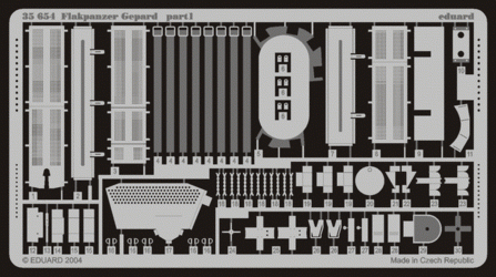 Eduard 35654 Flakpanzer Gepard 1:35 Tamiya